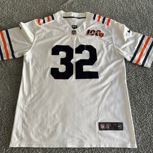 2019 Nike David Montgomery NFL Chicago Bears White #32 Jersey Sz XL